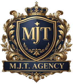 M.J.T. Agency Crest Logo